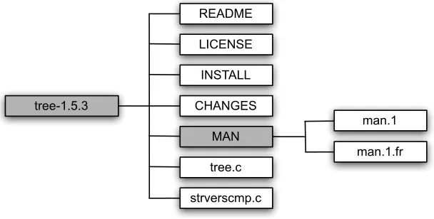 Fig. 1: DMOSS software package tree like structure representation.