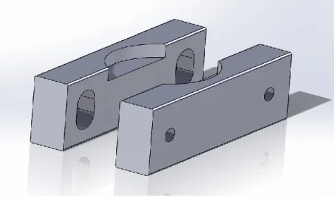 Figure 9: Soft Jaw Design Rendering 