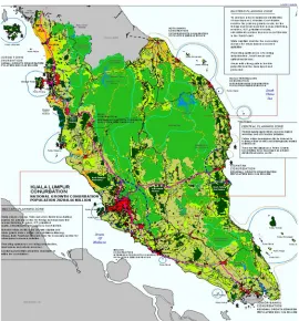 Figure 2: National Physical Plan: Alternative Development Plan Strategy (Source: Technical Report of National Physical Plan, FDTCP, 2003) 