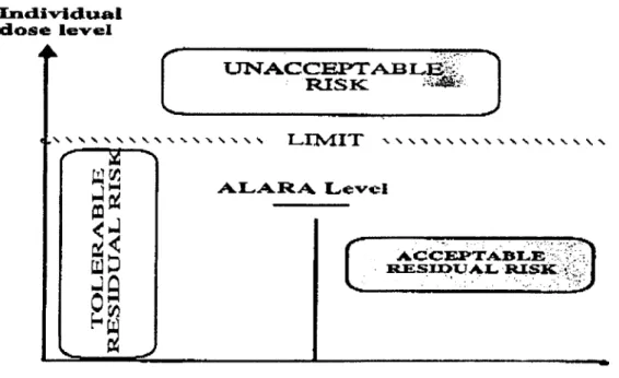 Figure 2. The risk tolerability model