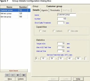 Figure 7 Group Details Configuration Dialog Box 