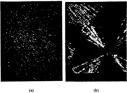 Figure 6: Morphology of crystalline polymers-PEO crystallized at 25 C in air