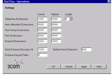 Figure 9   Settings Dialog Box