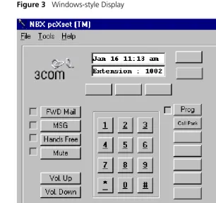 Figure 3   Windows-style Display
