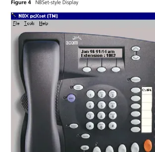 Figure 4   NBSet-style Display