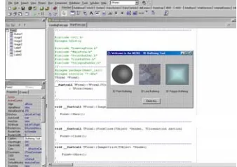 Figure 9:  The interface design and development.  