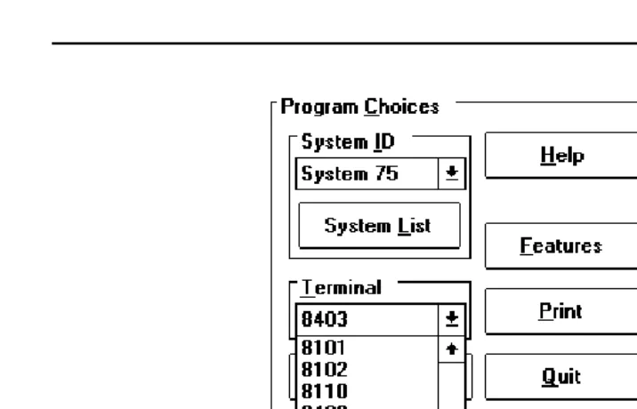 Figure 6.Terminal List