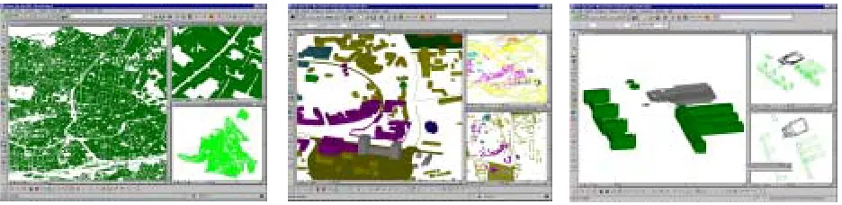 Figure 2: Oracle’s mdsys.sdo.geometry object (left) and representation of one polygon  in Oracle Spatial 8i (right) 