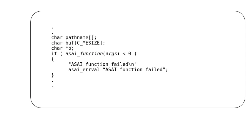 Figure 4-3.Using asai_errval (), Example 2