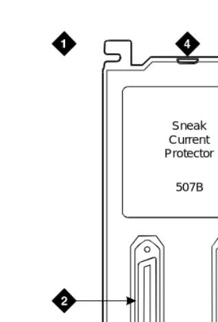 Figure 2-7.Model 507B Sneak Fuse Panel