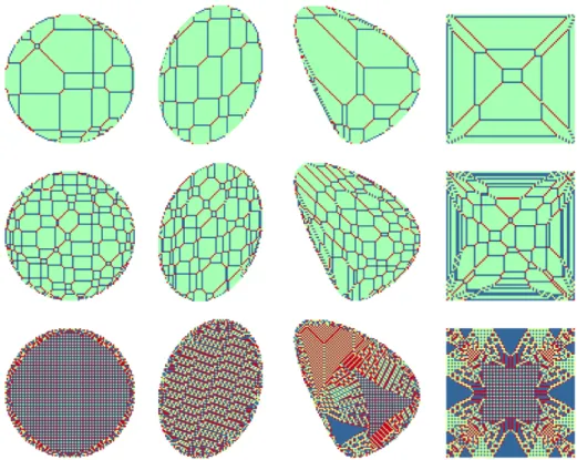 Figure 3.1 Configurations obtained with the procedure described in Section 3.4.