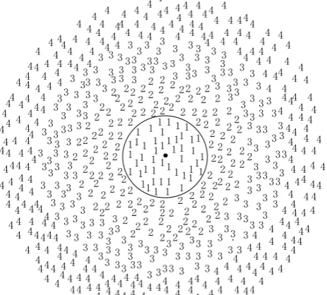 Fig. 1. Broadcasting process of DV-Hop algorithm information 
