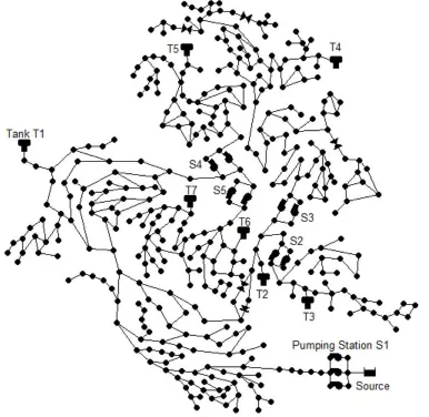 Figure 4. C-Town Network 