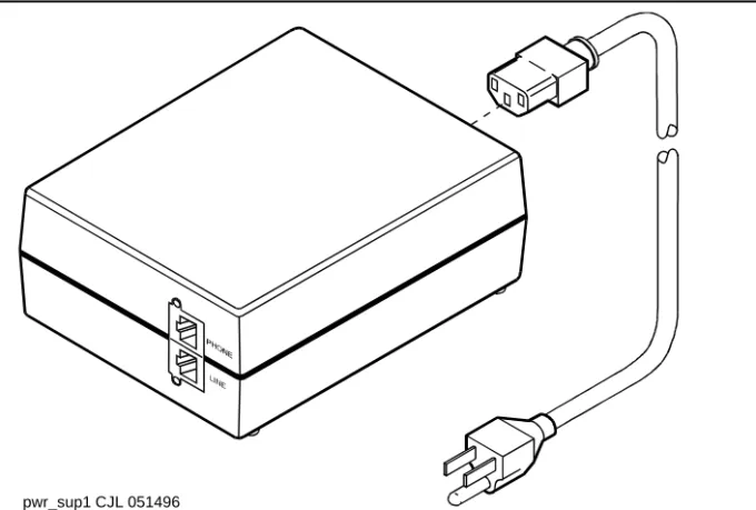 Figure 6. Typical 1151A Power Supply  ( Front)