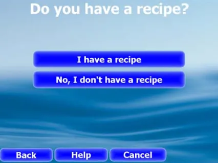 Fig. 4. Third screen of the kiosk application. 