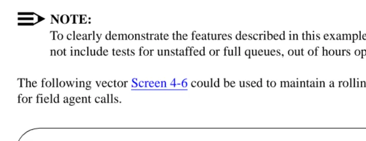 Table 4-2 shows the VDNs and vectors associated with each type of call.