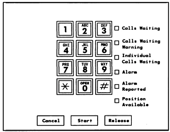 Figure 2-9. CalI Processing Area, Enhanced Console