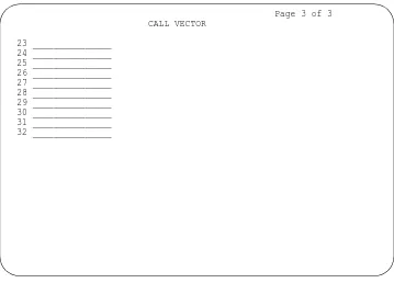 Figure 2-3.Call Vector Form (Page 3 of 3)