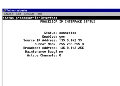 Figure 1-8.Processor interface status