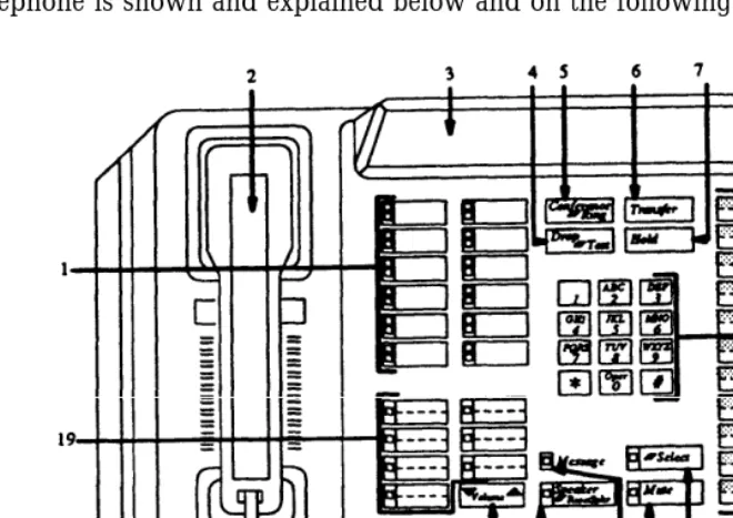 Figure 1.  7407 Plus Voice Terminal