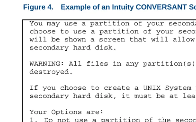 Figure 4.Example of an Intuity CONVERSANT Screen Requesting Information 