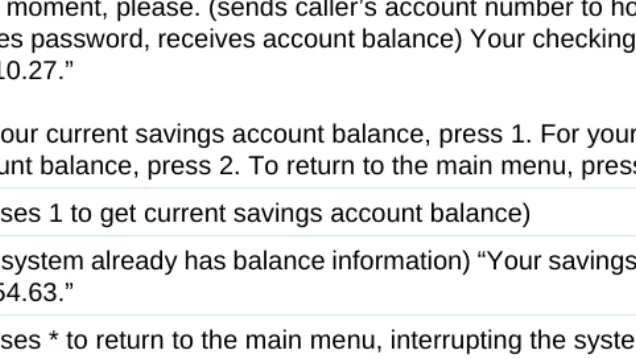 Table 2. Sample — Script Builder Transaction 