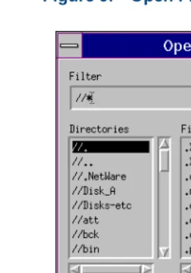 Figure 9.Open File Window 