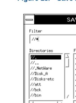 Figure 13.Save As Window