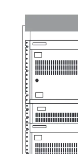 Figure 3. MAP/100C Units in a 5ESS Cabinet, Front View