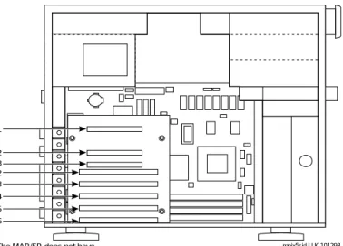 Figure  2-14. MAP/5P and MAP/5PV3 Internal Layout