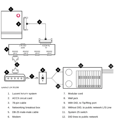 Figure 4-6.Digital Networking Connections