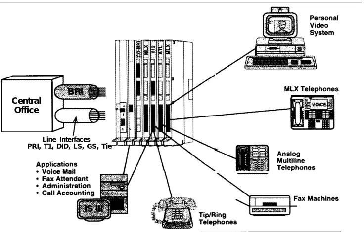 Figure 1-1. MERLIN LEGEND BRI Capabilities