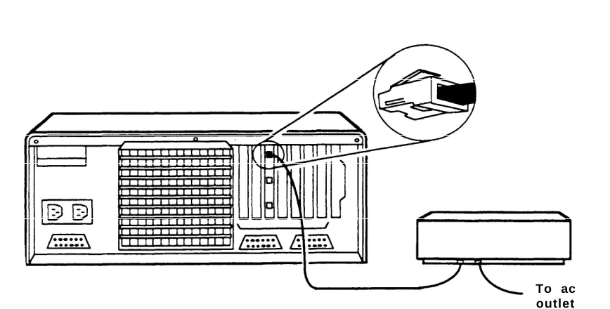 Figure 2-4 shows the connection between the VAU and the CMS PC.