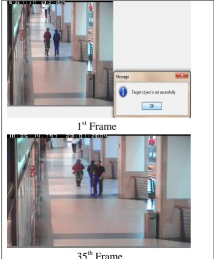 Figure 2 shows the home screen of the project from where the user can select the video for tracking the object