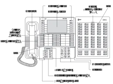 Figure 1–1. MLX-20L Telephone with Direct Station Selector (DSS)