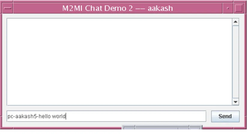 Figure 10: Private Chat 