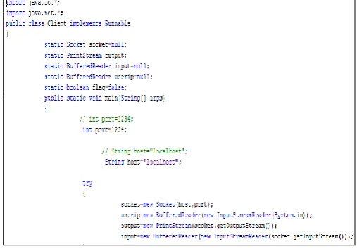 Figure 2. Java Networking Support 