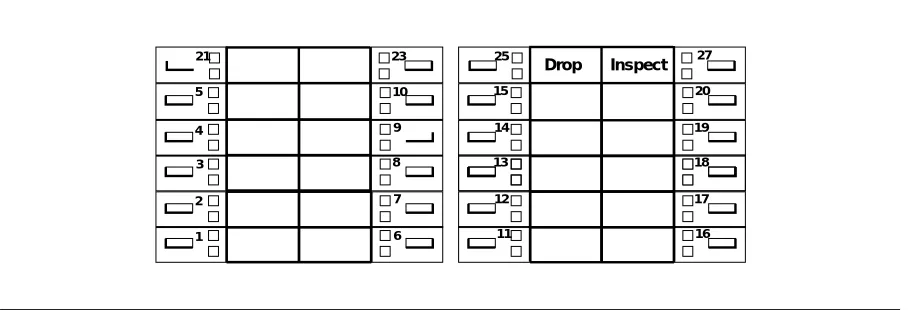 Figure 3. 4424D+/4424LD+ DLC Button Assignment