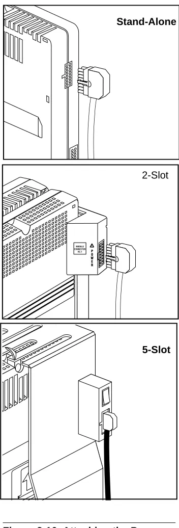 Figure 2-16. Attaching the Power Cord