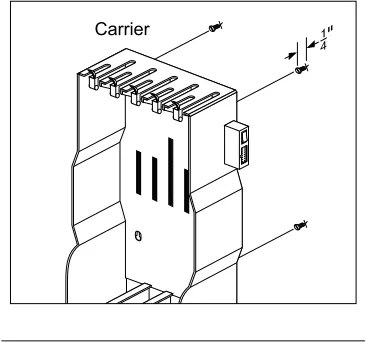 Figure 2-8. Mounting Screw Locations