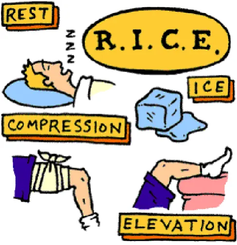 Fig. 2. RICE behandeling