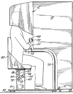 figure 2.2: Telesphere mask patent drawing