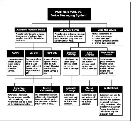 Figure 1-1 provides an overview of the features associated with each service.