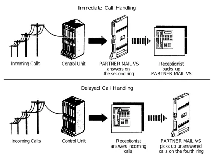 Figure 1-2. Immediate and Delayed Call Handling