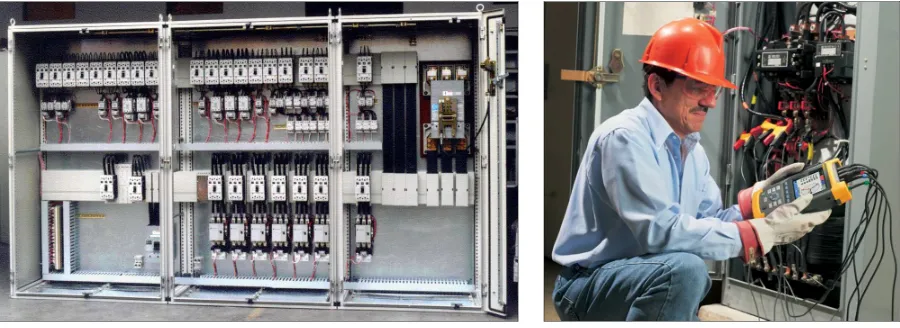 Figure 8: A typical power distribution panel 