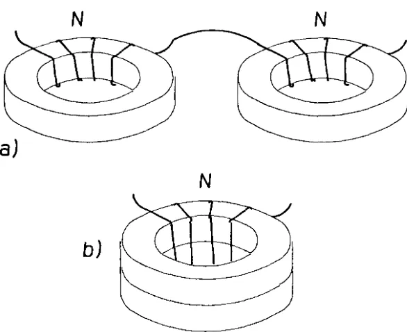 Figure S.S: Saving copper wire and reducing copper loss by combining two inductors into one structure