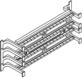 Figure 2-4.  110A-Type 100-Pair Terminal Block
