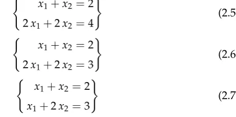 Figure 2.2: Bipartite graph corresponding to the Systems 2.5, 2.6 and 2.7