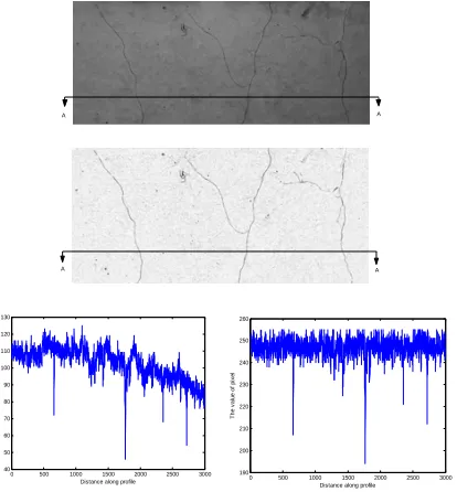 Fig. 1 Flow chart of crack detection and analysis algorithm 
