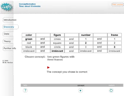 Figure 3. Example of the Task to assess the Procedural Knowledge of the Confirmation Bias Domain